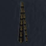 Gold and Black Elegant Tropical Pineapple Tie<br><div class="desc">This design was created through digital art. It may be personalised by clicking the customise button and changing the colour, adding a name, initials or your favourite words. Contact me at colorflowcreations@gmail.com if you with to have this design on another product. Purchase my original abstract acrylic painting for sale at...</div>