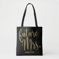 Gold and Black Glitter Bachelorette Drinking Team
