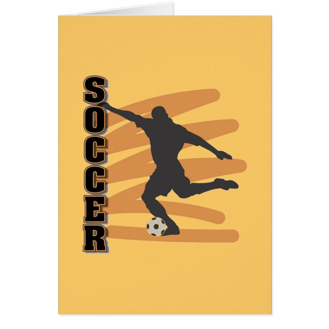 Gold and Black Male Soccer Player T shirts (Front)