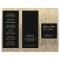Gold and Black Menu & Pricing