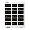 Gold and Black Retirement Address Labels