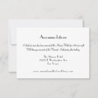 Gold and Black Vegas Destiny Accommodations