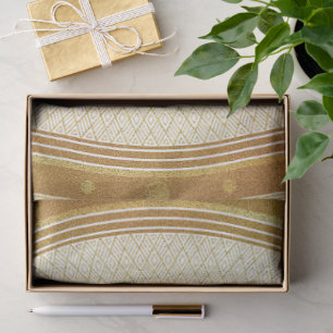 Gold and Glitter Mandala Tissue Paper