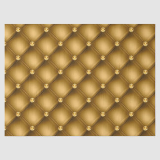 Gold and Gold Tufted Tissue Paper