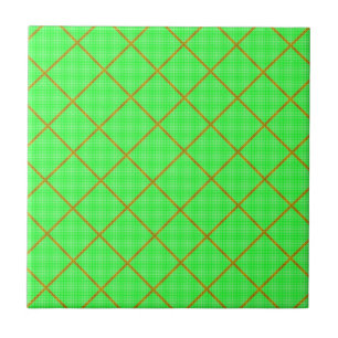 Gold and Green Tile