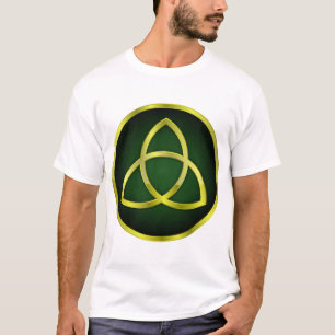 gold and green triquetra T-Shirt