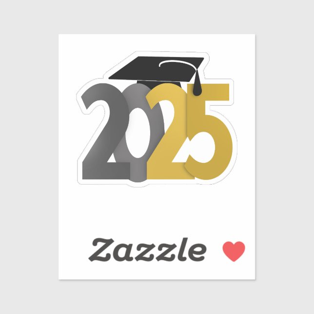 Gold and Grey Class of 2025 Graduation (Sheet)