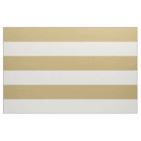 Gold and Ivory Wide Stripes Large Scale