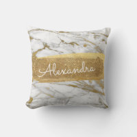 Gold and Marble with Gold Foil and Glitter
