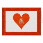 Gold and Orange Vintage Cameo