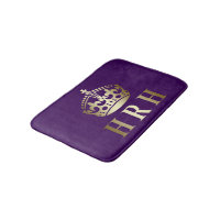 Gold And Purple HRH Royal Crown