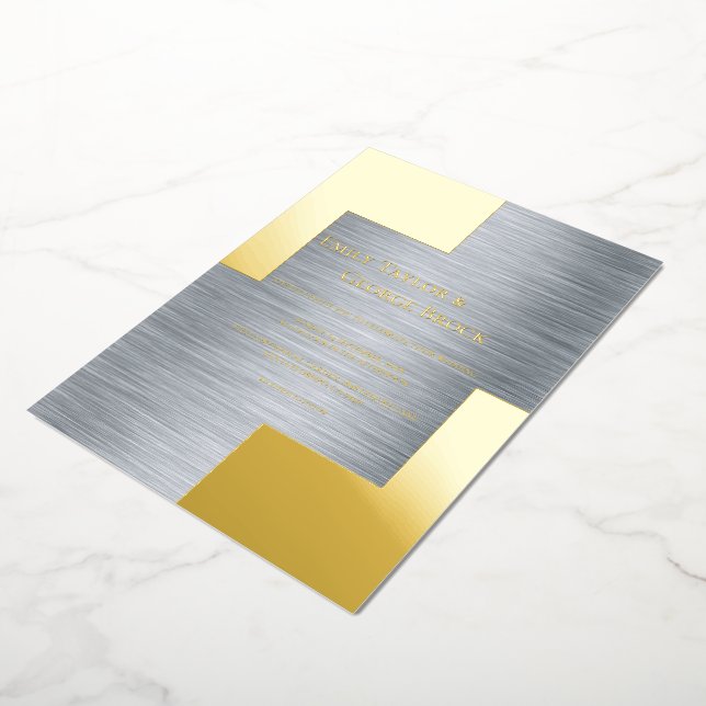 Gold And Silver Classy Luxury Chic Modern Wedding (Rotated)