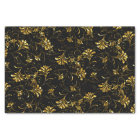Gold and Silver Floral Pattern