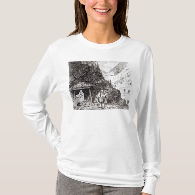 Gold and Silver Mining T-Shirt (Front)