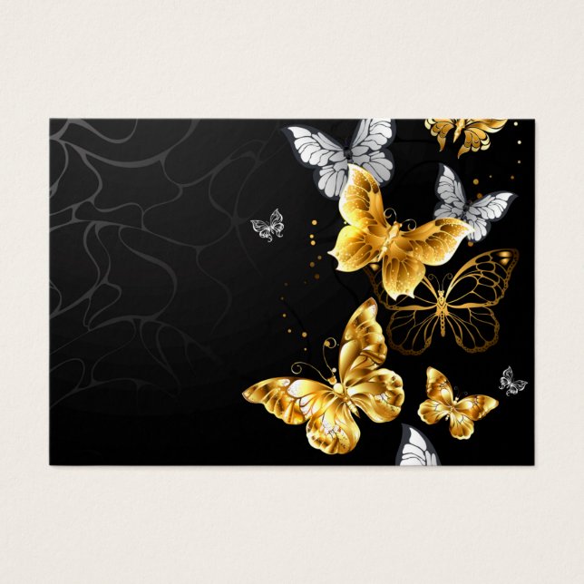 Gold and white butterflies (Front)