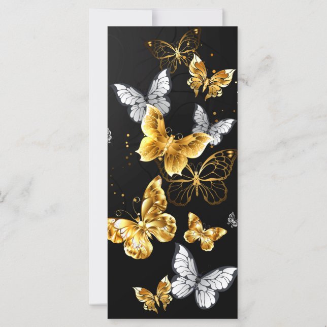 Gold and white butterflies (Front)