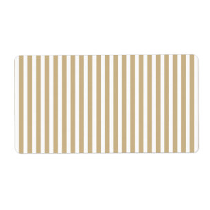 Gold and White Christmas Candy Cane Stripes