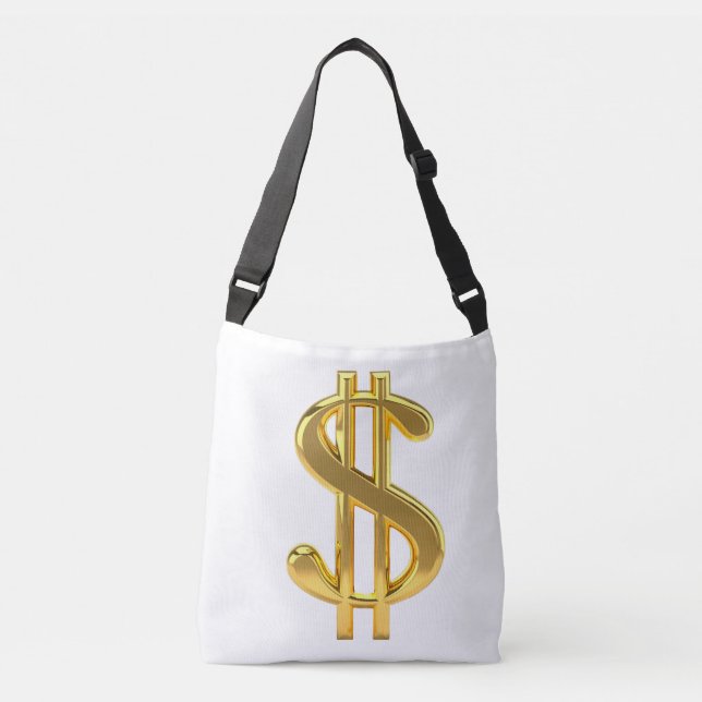 Gold and White Money Bag (Front)