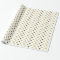 Gold and White Polka Dot Wrapping Paper