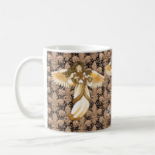 Gold Angel Coffee Mug