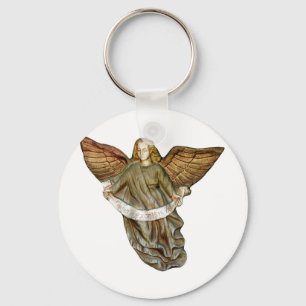 Gold Angel Key Ring