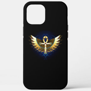 Gold Ankh with Wings iPhone 12 Pro Max Case