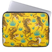 Gold Asian Tiger Pattern