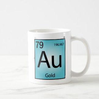 Gold (Au) Element Mug