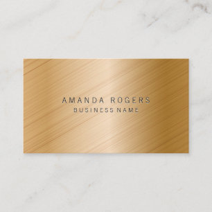 Gold Background Business Card