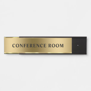 Gold Background  Door Sign