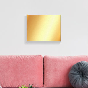 Gold Background For Your Upload Photo Small Canvas Print