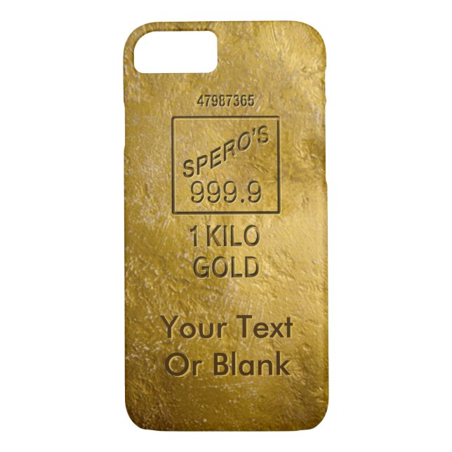 Gold Bar Case-Mate iPhone Case (Back)