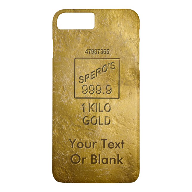 Gold Bar Case-Mate iPhone Case (Back)