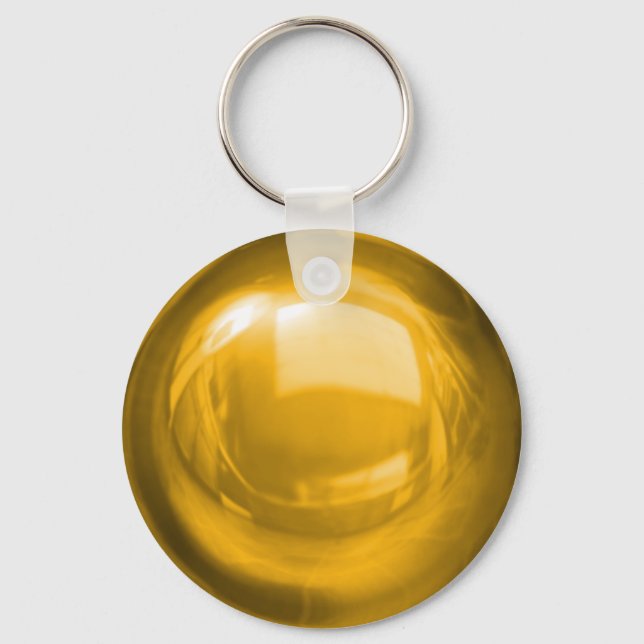 Gold Bauble Keychain (Front)