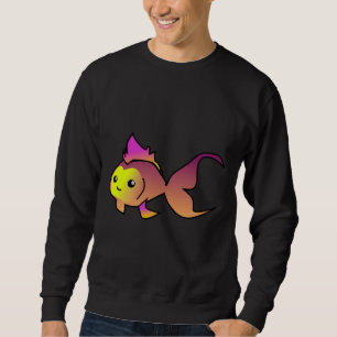 Gold Beige Fish Fulfills Desires Fish Of My Dreams Sweatshirt
