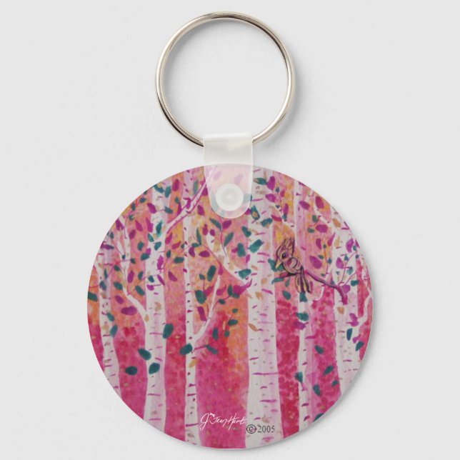 Gold Bird Key Ring (Front)