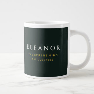 Gold Birth Flower Custom Speciality Mug - July