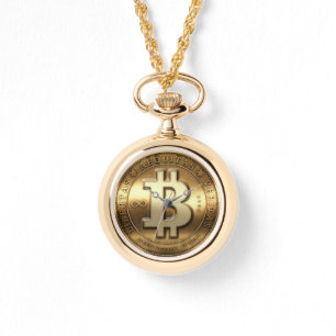 Gold Bitcoin Logo Symbol Cryptocurrency Watch