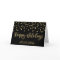 Gold Black Glitter Confetti Corporate Christmas