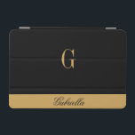 Gold Black iPad Mini Cover<br><div class="desc">Gold Black</div>