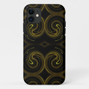 Gold & Black  iPhone 5 Custom Case-Mate ID Case