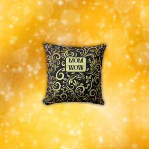 Gold & Black - MOM - WOW Cushion