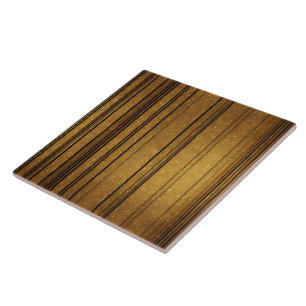 Gold Black Vintage Art Deco Trendy Collection Tile