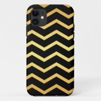 Gold & Black Zig Zag Pattern