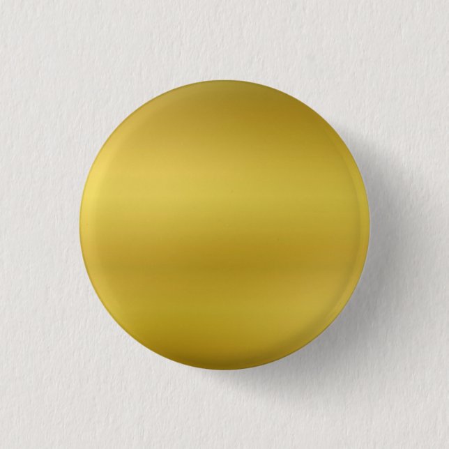 Gold Blank Custom Template Faux Foil 3 Cm Round Badge (Front)