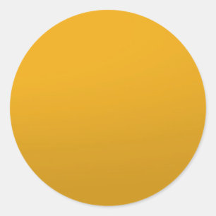 Gold Blank TEMPLATE : Add text, image, fill colour Classic Round Sticker