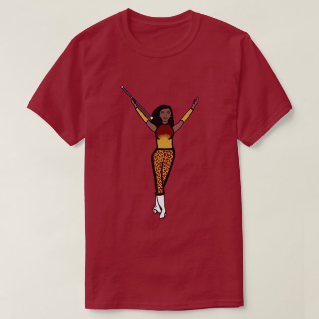 Gold Blend Twirl Girl T-Shirt (Design Front)
