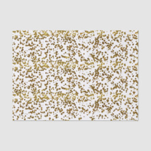 Gold Bling Glitter Confetti Tissue Paper