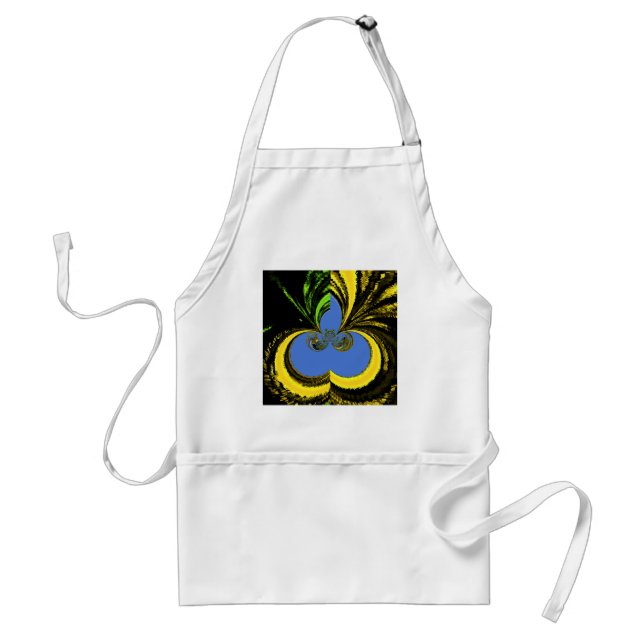 Gold Blue Standard Apron (Front)