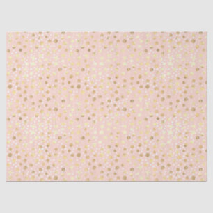 Gold Blush Pink Animal Print    Tissue Paper